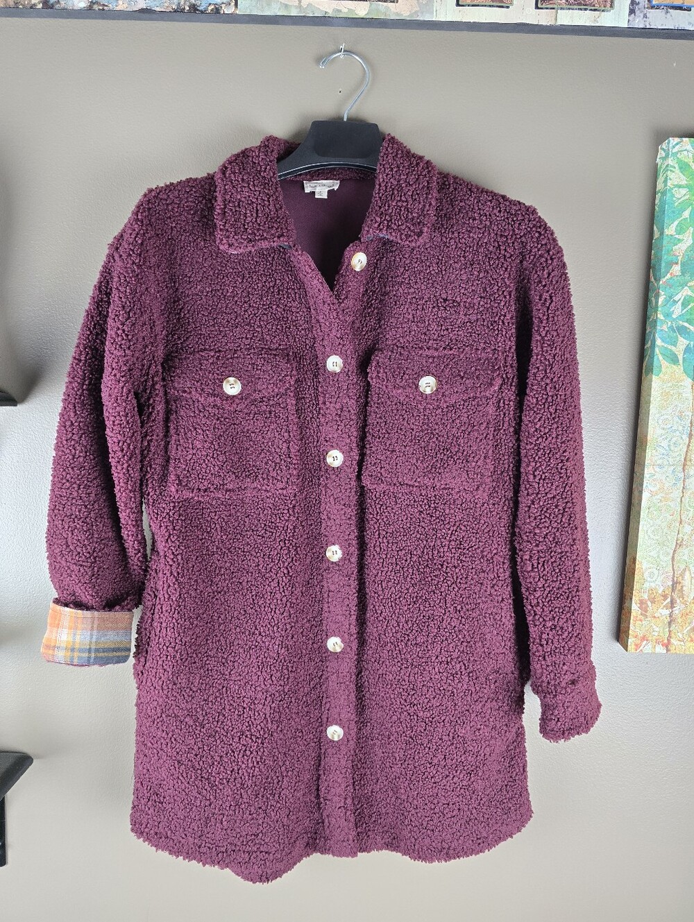 Hem & Thread Teddy Shacket Small - Picture 10 of 11